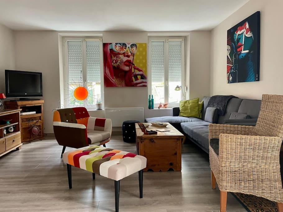Agreable Maison De Ville A Pacy Sur Eure Eksteriør bilde